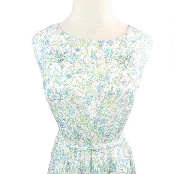 Vintage 60's Colony Classics Floral Tie Waist Dress - Picture 2 of 10